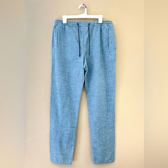 Proenza Schouler Drawstring Soft Denim Pants - Picture 1 of 10